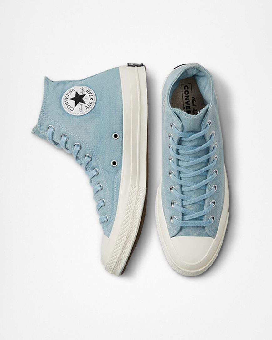 Tenis Converse Chuck 70 LTD Indigo Cano Alto Feminino Azul Anil | PT A08T104